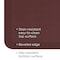 Gelpro Gel Pro 20 in. W X 30 in. L Burgundy Polyurethane Foam Anti-Fatigue Mat 108-23-2030-2-R - alternate 3